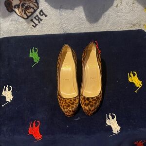 Christian Louboutin Leopard Print Heels